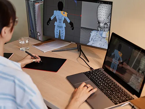 Creation de contenus visuels pour la communication digitale