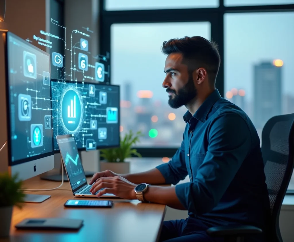 création de contenus IA